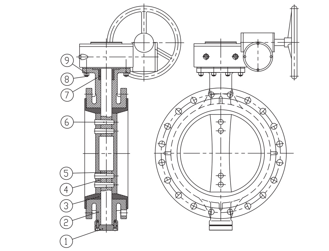 CONCENTRIC Butterfly valves